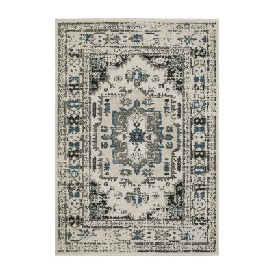 Covington Home Trieste Vintage Medallion Indoor Outdoor Rectangular Area Rug