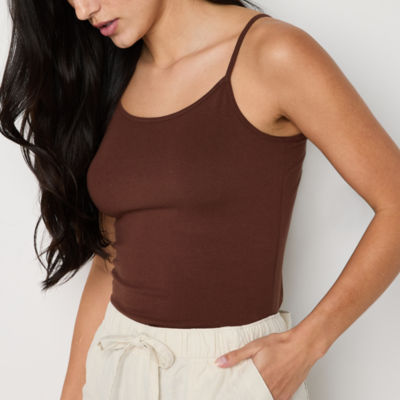 a.n.a Womens Scoop Neck Camisole