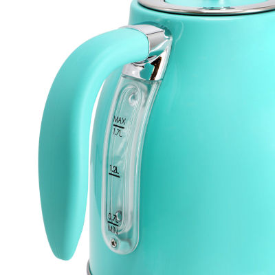 MegaChef 1.7-Quart Electric Kettle and 2-Slice Toaster Combo Set