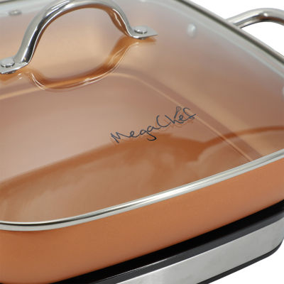 MegaChef Electric Skillet