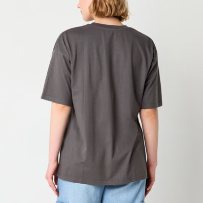 Ripple Junction Girls Juniors Crew Neck Short Sleeve Oversized Powerpuff Girls Graphic T-Shirt