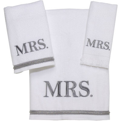 Avanti "Mr. & Mrs." Bath Towels