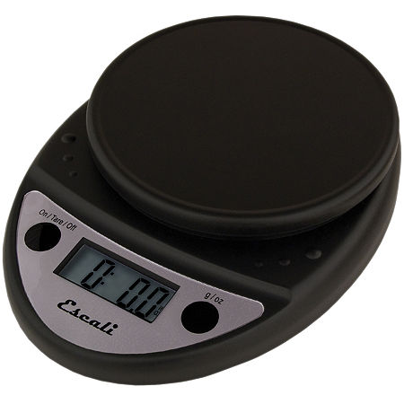 Escali Primo Digital Food Scale, One Size, Black