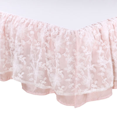 The Peanutshell Grace 4 Pc Crib Bedding Set Color Pink Grey White Jcpenney