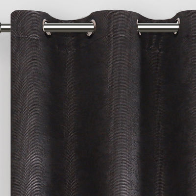 Regal Home Prelude Grommet Top Energy Saving Blackout Set of 2 Curtain Panel
