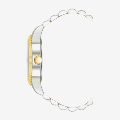 Armitron Mens Gold Tone Stainless Steel Bracelet Watch 20 5521wttt