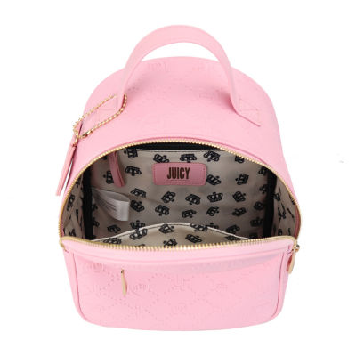 Juicy By Couture Check Me Bkpk Adjustable Straps Backpack