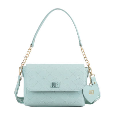 Juicy By Couture Check Me Flap Crossbody Bag