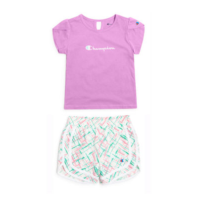 Champion Little Girls 2-pc. Short Set