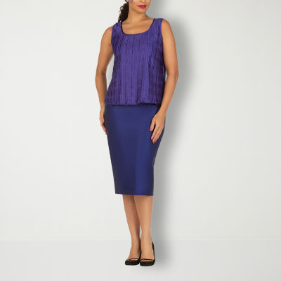 Giovanna Signature 3-pc. Floral Skirt Suit-Plus
