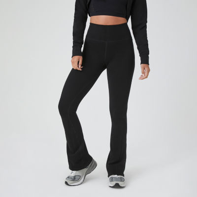 Cotton High-Rise Flare Leggings