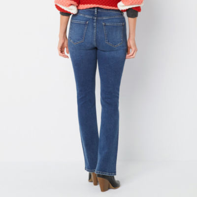 a.n.a-Tall Womens High Rise Bootcut Jean