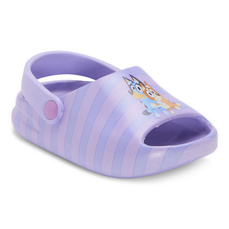 Ground Up Toddler Girls Bluey Clogs, 7-8, Purple