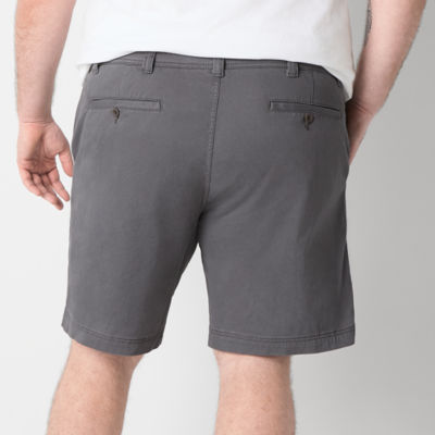 St. John's Bay Stretch Fabric Comfort Waist 10" Mens Big and Tall Stretch Fabric Chino Short