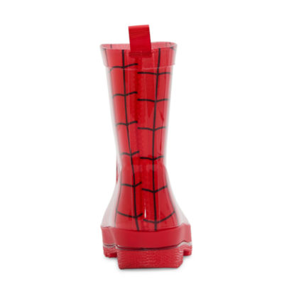 Disney Collection Boys Marvel Spiderman Rain Boots