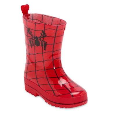 Disney Collection Boys Marvel Spiderman Rain Boots