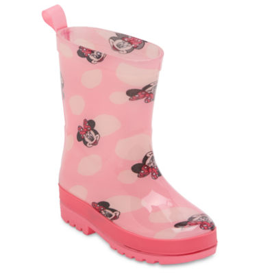 Disney Collection Girls Minnie Mouse Rain Boots