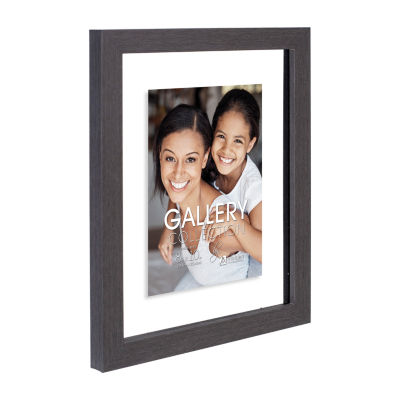 Malden 8"X10" Charcoal Float Niagra Wall Frame