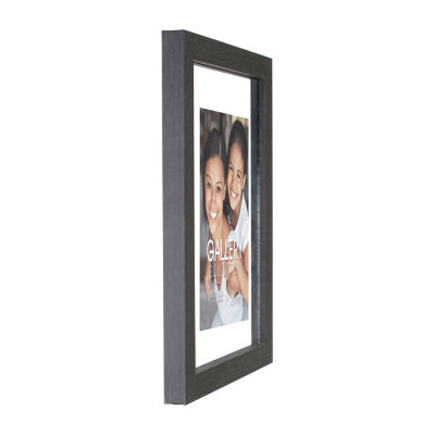 Malden 8"X10" Charcoal Float Niagra Wall Frame