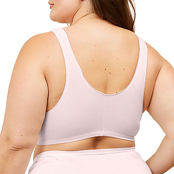The Indy - Cotton Front-Closure Lace Racerback Bra – Leading Lady Inc.