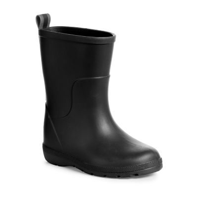 Totes Little & Big  Unisex Charley Waterproof Slip Resistant Flat Heel Rain Boots