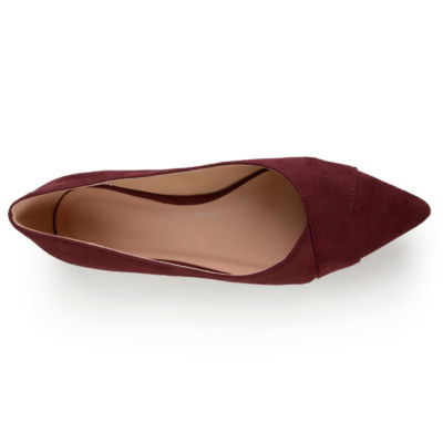 Journee Collection Winslo Womens Pointed Ballet Flats