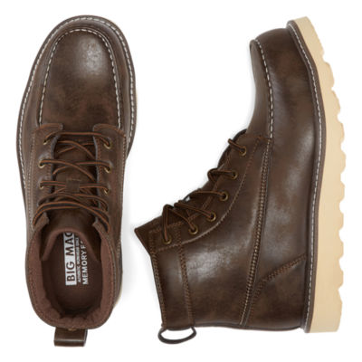 Big mac steel toe work boots on sale