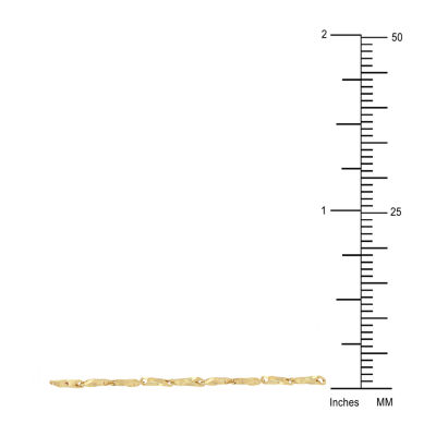 Womens 14K Gold 16 Inch Fashion Chain Necklace