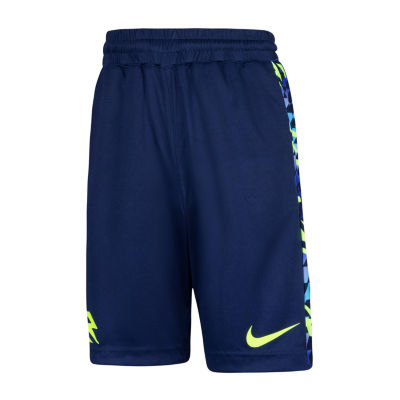 Nike 3BRAND by Russell Wilson Big Boys Workout Shorts, Color Midnight Navy JCPenney