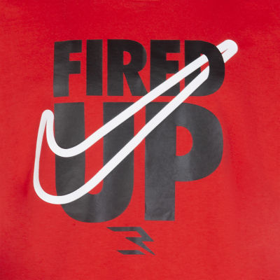 3BRAND by Russell Wilson Youth Fired Up T-Shirt - Navy