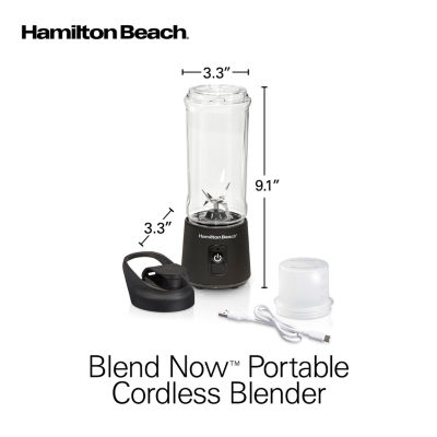 Hamilton Beach Blend Now Portable Cordless Blender
