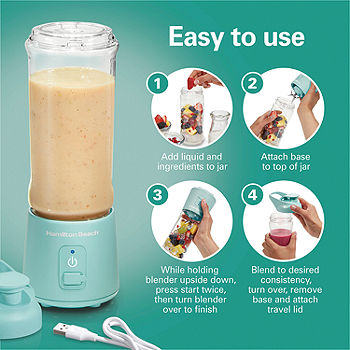 Hamilton Beach Personal Blender for Shakes and Smoothies with 14oz