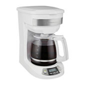 Commercial Chef 5-cup Small Drip Coffeemaker With Pour Over Option, White :  Target