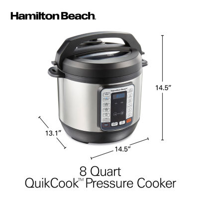 Hamilton Beach 8 Quart QuikCook Pressure Cooker