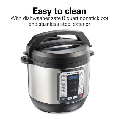 Hamilton Beach 8 Quart QuikCook Pressure Cooker