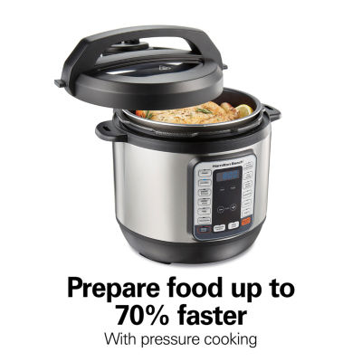Hamilton Beach 8 Quart QuikCook Pressure Cooker