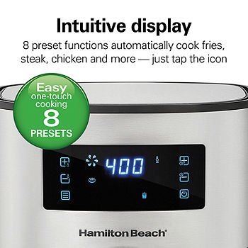 Hamilton Beach Digital Air Fryer with 8 Presets - 5.6 Liters, 1700W – KATEI  UAE