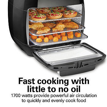 Chefman French Door Air Fryer + Oven with Rotisserie 
