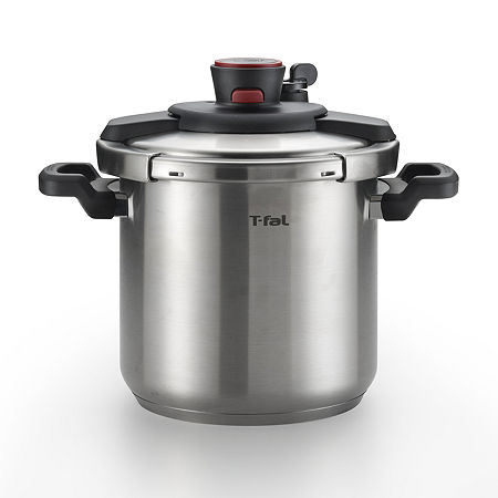 T-Fal Stainless Steel 8-qt. Pressure Cooker With Lid, One Size, Silver