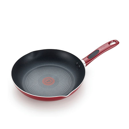 T-Fal 2-pc. Aluminum Frying Pan, One Size, Red