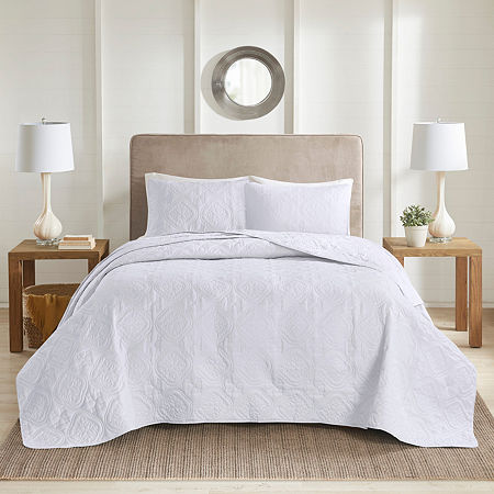 510 Design Hayley 3-pc. Reversible Bedspread Set, One Size, White