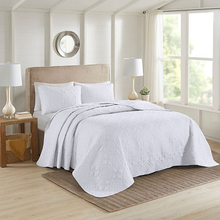 510 Design Hayley 3-pc. Reversible Bedspread Set, One Size, White