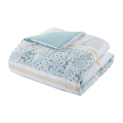 Madison Park Evian Seersucker 5-pc. Midweight Comforter Set