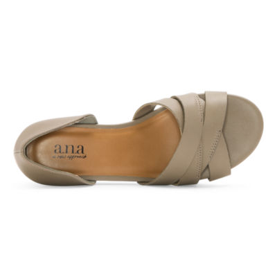 a.n.a Womens Patton Wedge Sandals