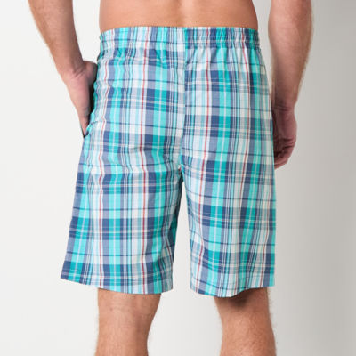 St. John's Bay Mens Poplin Pajama Shorts
