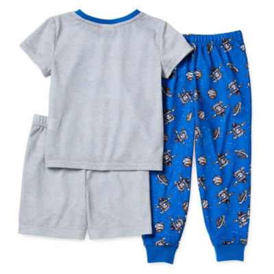 Toddler Boys 3-pc. Pajama Set