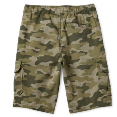 Thereabouts Little & Big Boys Pull-On Cargo Short