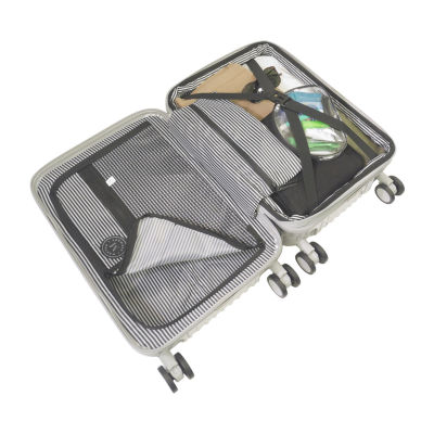 Martha Stewart The Bedford 29 Inch Hardside Expandable Checked Spinner Luggage