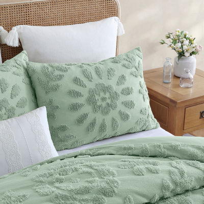 Peri Home Chenille Laurel Easy Care Comforter Set