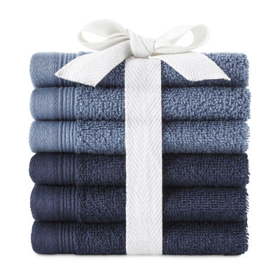 Home Expressions 6pc Washcloth Set
